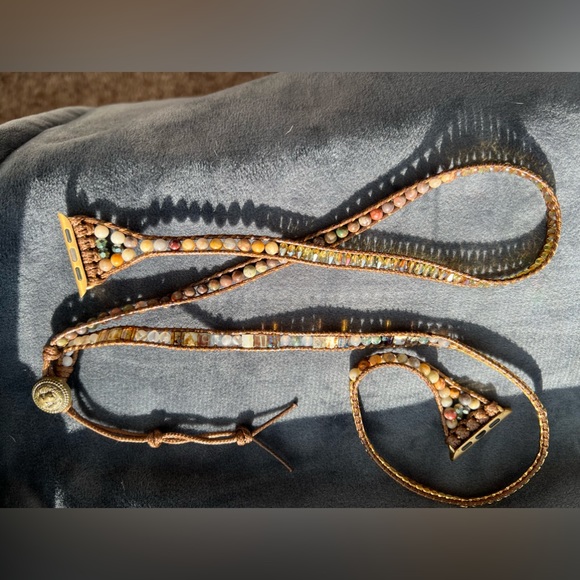 NWOT BOKIWAY Agate Watch Bracelet Band - Picture 8 of 8